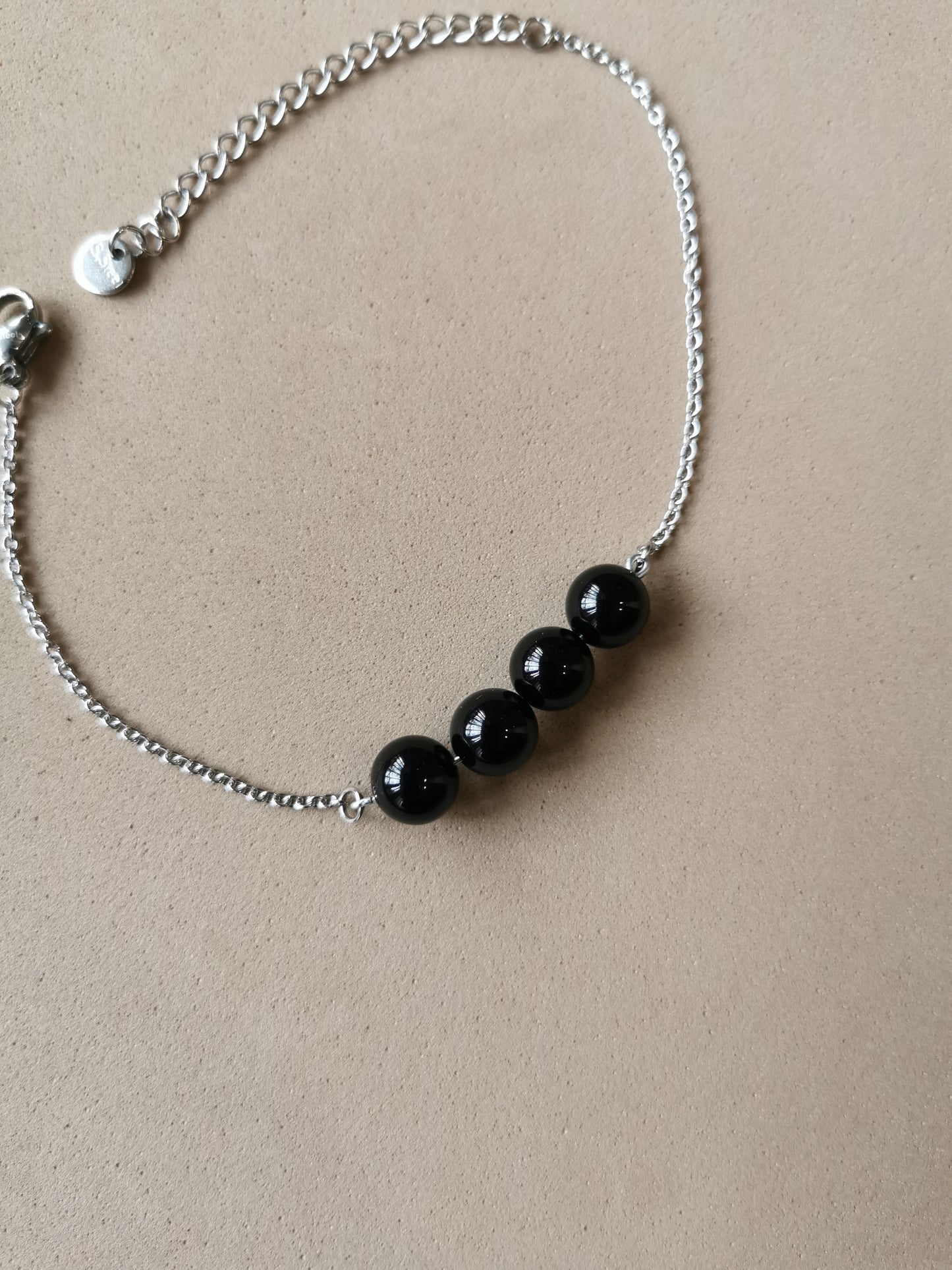 Bracciale in Onice Nera