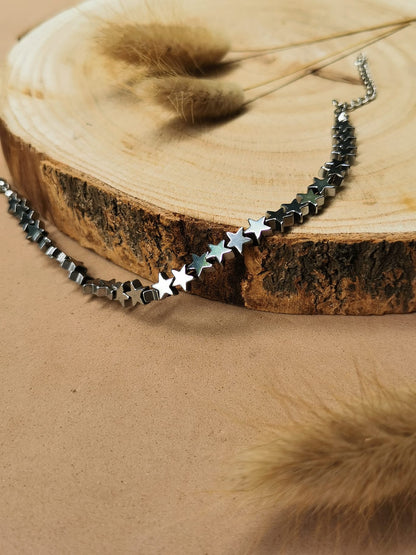 Bracciale Stelle di Ematite