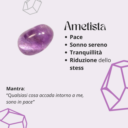 Collana Trilogy Chips Ametista