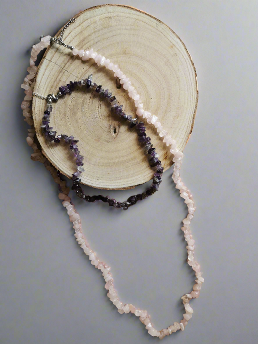 Collana lunga Full Pink